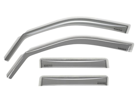 WeatherTech 2013+ Acura ILX Front and Rear Side Window Deflectors - Dark Smoke - 82778