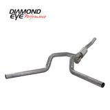 Diamond Eye KIT 4in CB MFLR RPLCMENT PIPE DUAL SS: 2006-2007.5 CHEVY/GMC 6.6L 2500/3500 - K4124S-RP
