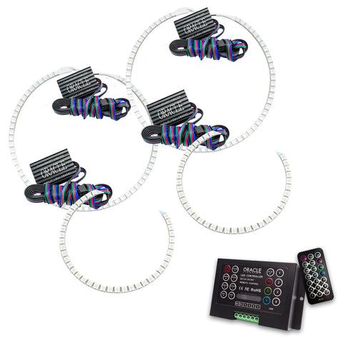 Oracle Toyota Sequoia 08-16 Halo Kit - ColorSHIFT w/ 2.0 Controller - 2527-333