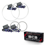Oracle Volkswagen Touareg 05-06 Halo Kit - ColorSHIFT w/ BC1 Controller - 2529-335