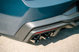 Corsa 24+ Ford Mustang Dark Horse 5.0L 3in Dual Rear Axle-Back w/Twin 4.5in Black PVD Slash Tips - 21267BLK