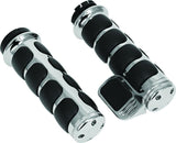 Kuryakyn ISO Grip With Throttle Boss Dual Cable Chrome - 6342