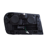 ANZO 2006-2009 Chevrolet Trailblazer Projector Headlights w/ Plank Style Design Black w/ Amber - 111390