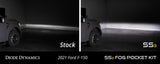 Diode Dynamics 21-22 Ford F-150 SS3 LED Fog Pocket Kit - White Sport - DD7310