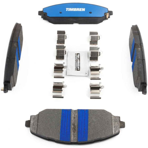 Timbren 19-26 Ram 1500/22-25 Jeep Grand Wagoneer BES Severe Duty Semi-Metallic Brake Pads - Front - TIM-D2179SD