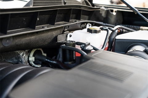 Corsa 2019-2025 Silverado/Sierra & 2021-2025 Tahoe/Suburban/Yukon/Denali Aluminum Oil Catch Can - CC0011
