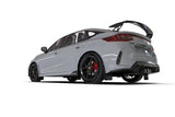Rally Armor 23-26 Honda Civic Type R Black Mud Flap Light Blue Logo - MF97-UR-BLK-NB
