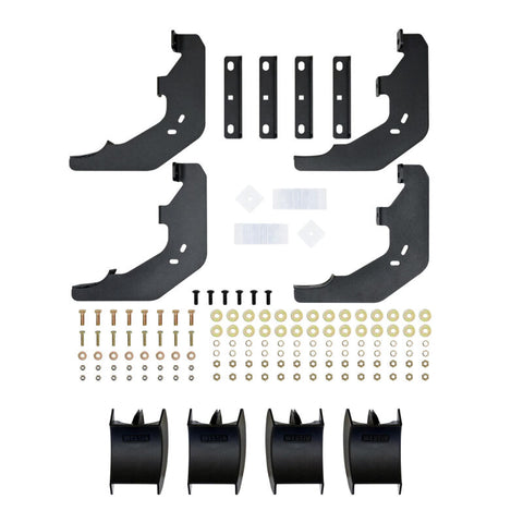 Westin 15-25 Ford F-150 SuperCab / 17-26 Ford F-250/350 SuperCab AT6 Running Boards - Black - 24-63935