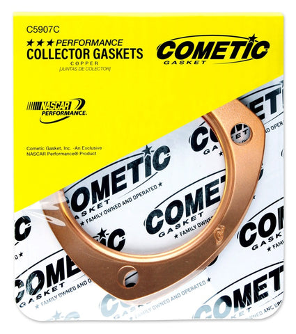 Cometic 3.0in Copper Header Collector - .043in DIA Port/3.875 Bolt Circle - C5907C