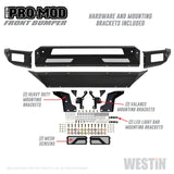 Westin 13-18 Dodge Ram 1500 / 2019 Ram 1500 Classic Pro-Mod Front Bumper - 58-41025