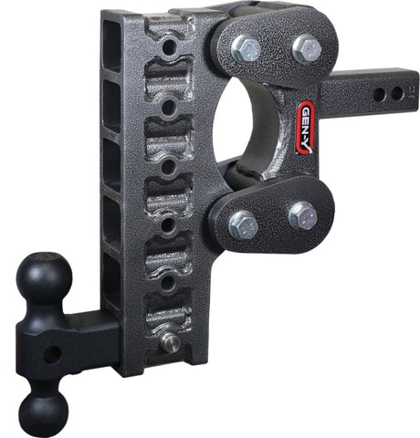 Gen-Y The Boss Torsion-Flex 2in Shank 10in Drop 1.1K TW 10K Hitch w/GH-031 Dual-Ball - GH-1016