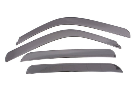 AVS 01-07 Chevy Silverado 1500 Crew Cab Ventvisor Low Profile Deflectors 4pc - Smoke - 894014