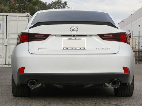 aFe POWER Takeda 16-17 Lexus IS200t L4-2.0L (t) 2.5in-3in 304 SS CB Exhaust w/Polish Tip - 49-36059-P