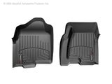 WeatherTech 99-00 Chevrolet Silverado Crew Cab Front FloorLiner - Black - 440031