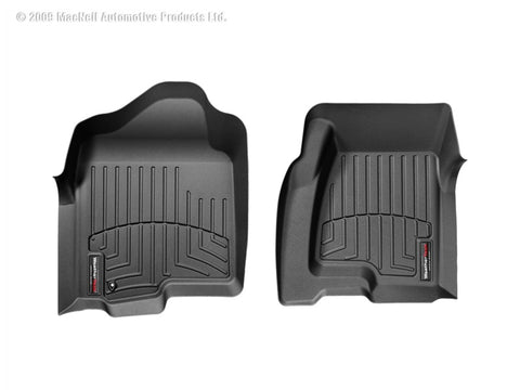 WeatherTech 99-00 Chevrolet Silverado Crew Cab Front FloorLiner - Black - 440031