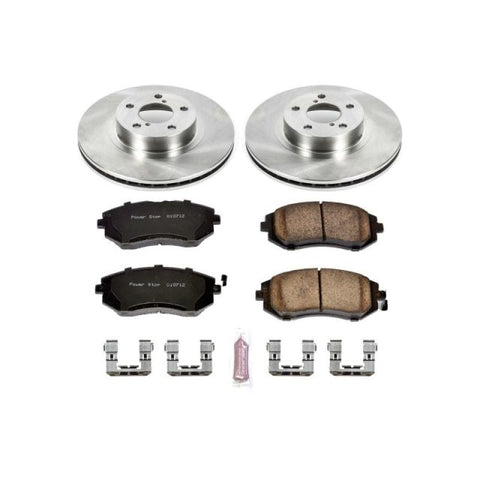 Power Stop 05-06 Saab 9-2X Front Autospecialty Brake Kit - KOE1124