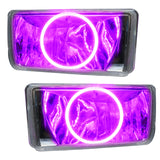 Oracle Lighting 07-15 Chevrolet Silverado re-Assembled LED Halo Fog Lights -Pink - 8112-009