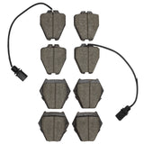R1 99-05 Volkswagen Passat Front Semi Met Brake Pads - 2311-0839-00