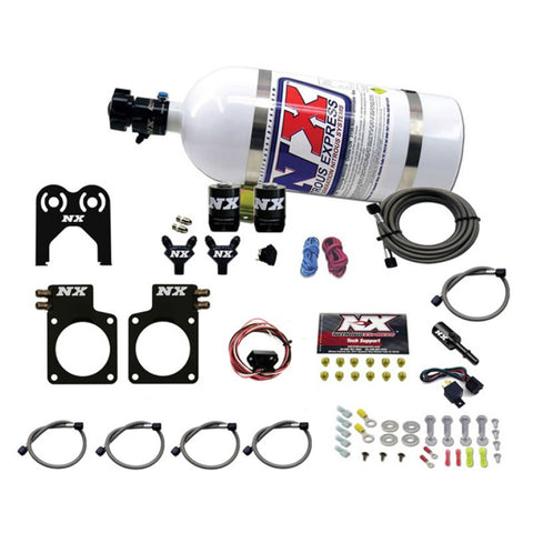 Nitrous Express Nissan GT-R Nitrous Plate Kit (35-300HP) w/10lb Bottle - 20717-10