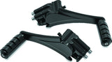 Kuryakyn Adjustable Passenger Pegs With ISO Small Pegs 10 and Up Black - 7059