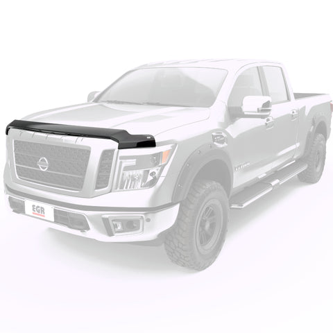 EGR 16+ Nissan Titan XD Superguard Hood Shield - Matte - 305905