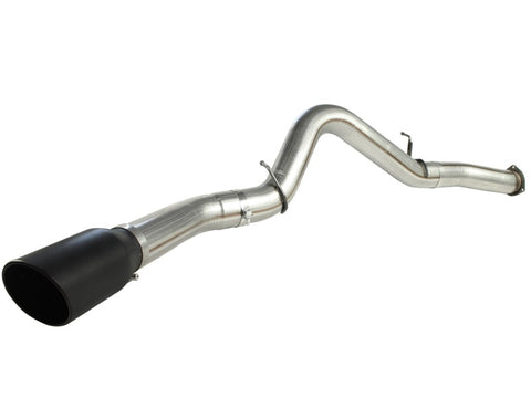 aFe MACHForce XP Exhaust 5in DPF-Black, GM Diesel Trucks 07.5-10 V8-6.6L 9(td) LMM - 49-44040-B