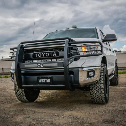 Westin 14-20 Toyota Tundra Sportsman X Grille Guard - Textured Black - 40-33705