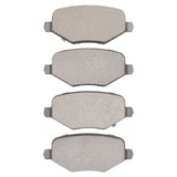 R1 08-16 Volkswagen Routan Rear Euro Ceramic Brake Pads - 2600-1719-00