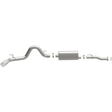 MagnaFlow Cat-Back 2016 Toyota Tacoma 3.5L V6 SS 3in Single Pass Side Exit Rear 4in Tip - 19291