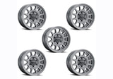 Ford Racing 21-23 Bronco (Excl Bronco Raptor) 17x8.5 Method Matte Gray Wheel Kit - M-1007K-M1785G