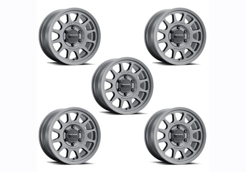 Ford Racing 21-23 Bronco (Excl Bronco Raptor) 17x8.5 Method Matte Gray Wheel Kit - M-1007K-M1785G