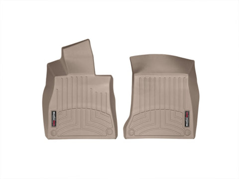 WeatherTech 14+ Mercedes-Benz S-Class Front FloorLiner - Tan - 455711