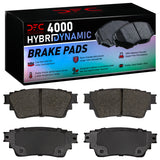 DFC 17-26 Nissan Rogue Rear 4000 Hybridynamic Brake Pads - 4000-2135-00
