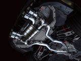 AWE Tuning SwitchPath Cat-Back Exhaust for BMW G8X M3/M4 - Chrome Silver Tips - 3025-43480