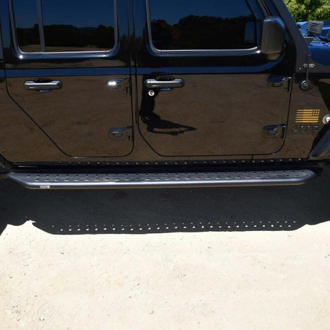 Westin 20-24 Jeep Gladiator Outlaw Running Board - Textured Black - 28-34165