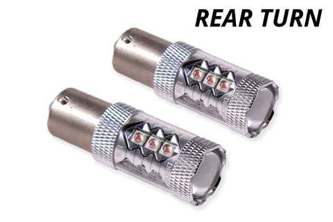 Diode Dynamics 1156 LED Bulb HP11 LED - Red (Pair) - DD0002P