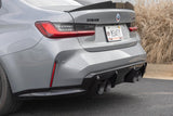 Dinan 21-27 BMW M3/M4 (G80/G82/G83) Valved Axleback Exhaust System - Polished Tips - D660-0093