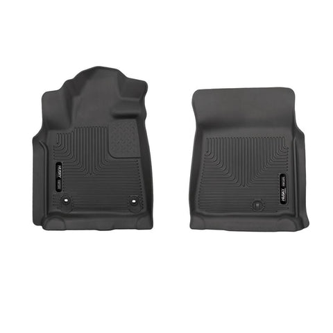 Husky Liners 12-14 Toyota Tundra Pickup(Crew / Ext / Std Cab) X-Act Contour Black Front Floor Liners - 53711