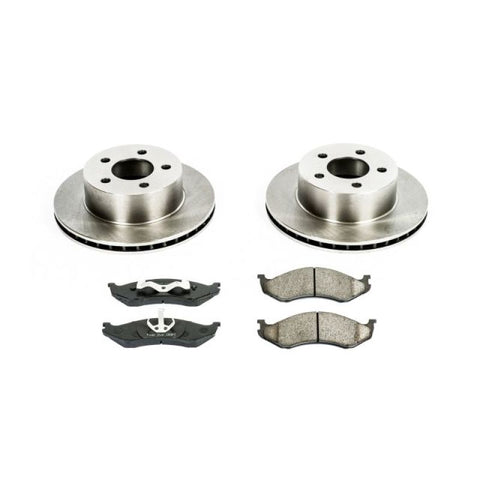 Power Stop 90-99 Jeep Cherokee Front Autospecialty Brake Kit - KOE2119