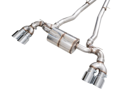 AWE Tuning BMW G90/G99 M5 Touring Edition Cat-Back Exhaust - Chrome Silver Tips - 3015-42790