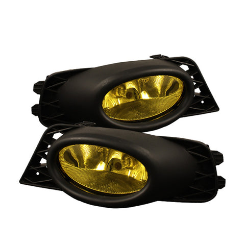 Spyder Honda Civic 09-11 4Dr OEM Fog Lights W/Switch- Yellow FL-CL-HC09-4D-Y - 5020703