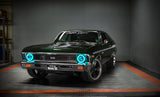 Oracle Pre-Installed Lights 7 IN. Sealed Beam - ColorSHIFT Halo - 6905-333