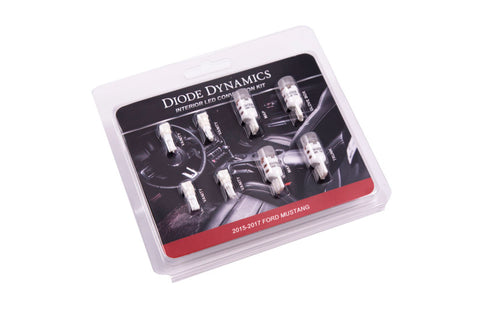 Diode Dynamics Mustang Interior Light Kit 15-17 Mustang Stage 1 - Cool - White - DD0225
