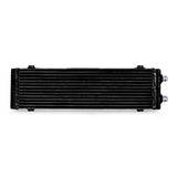 Mishimoto Universal Large Bar and Plate Dual Pass Black Oil Cooler - MMOC-DP-LBK