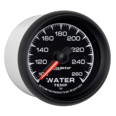 Autometer ES 52.4mm 100-260 deg. F Water Temprature Gauge - 5955