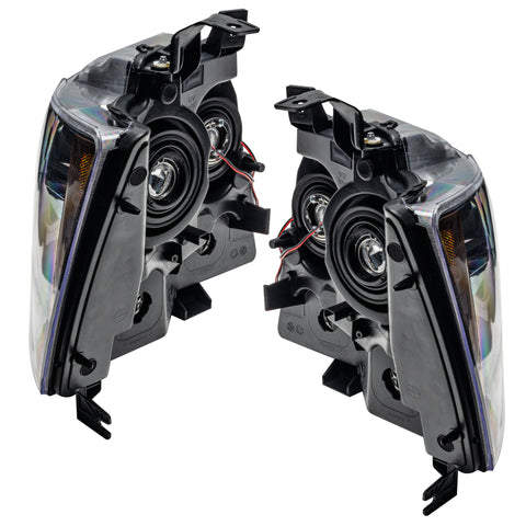 Oracle Lighting 07-14 Chevrolet Suburban Pre-Assembled LED Halo Headlights -Blue - 7008-002