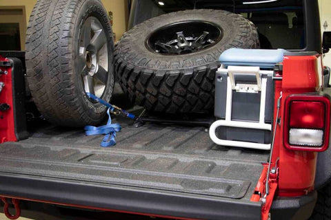 Fishbone Offroad 2020+ Jeep Gladiator JT In-Bed Tire Carrier - FB21213