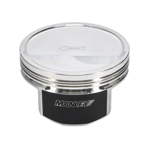 Manley Small Block Chevy LS Series 4.070in Bore - 1.065in CD - -10 cc Dish Platinum Series Pistons - 596570C-8