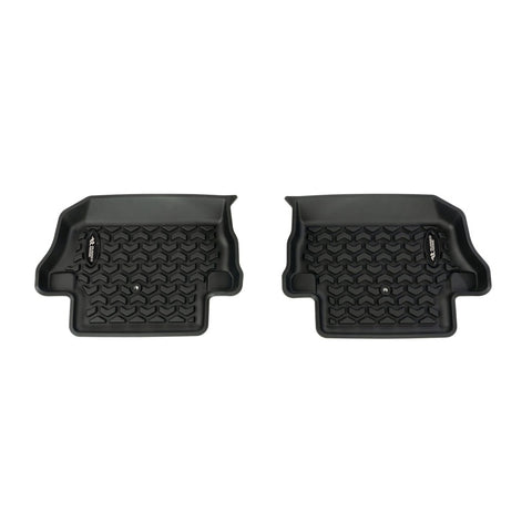 Rugged Ridge Floor Liner Kit Black F/R/Full Cargo 18-20 Jeep Wrangler JL 2Dr - 12988.07