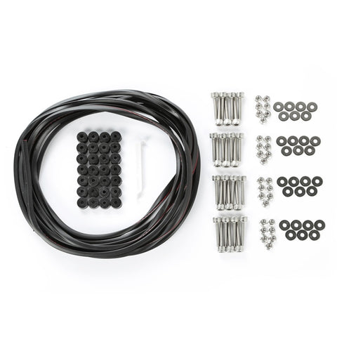 Rugged Ridge 4-Piece Fender Flare Kit 97-06 Jeep Wrangler - 11630.30